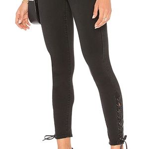 Black Orchid LARA LACE DOWN SKINNY Jeans